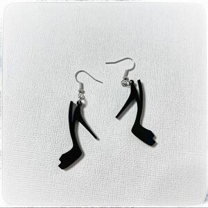 Stiletto acrylic earrings 